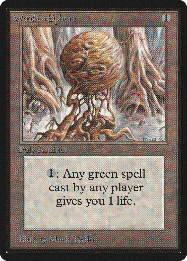 Image of Wooden Sphere (LEB-) - Limited Edition Beta