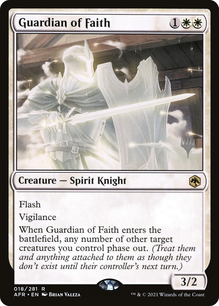 Image of Guardian of Faith (PPAFR-018) - Adventures in the Forgotten Realms Promos Foil