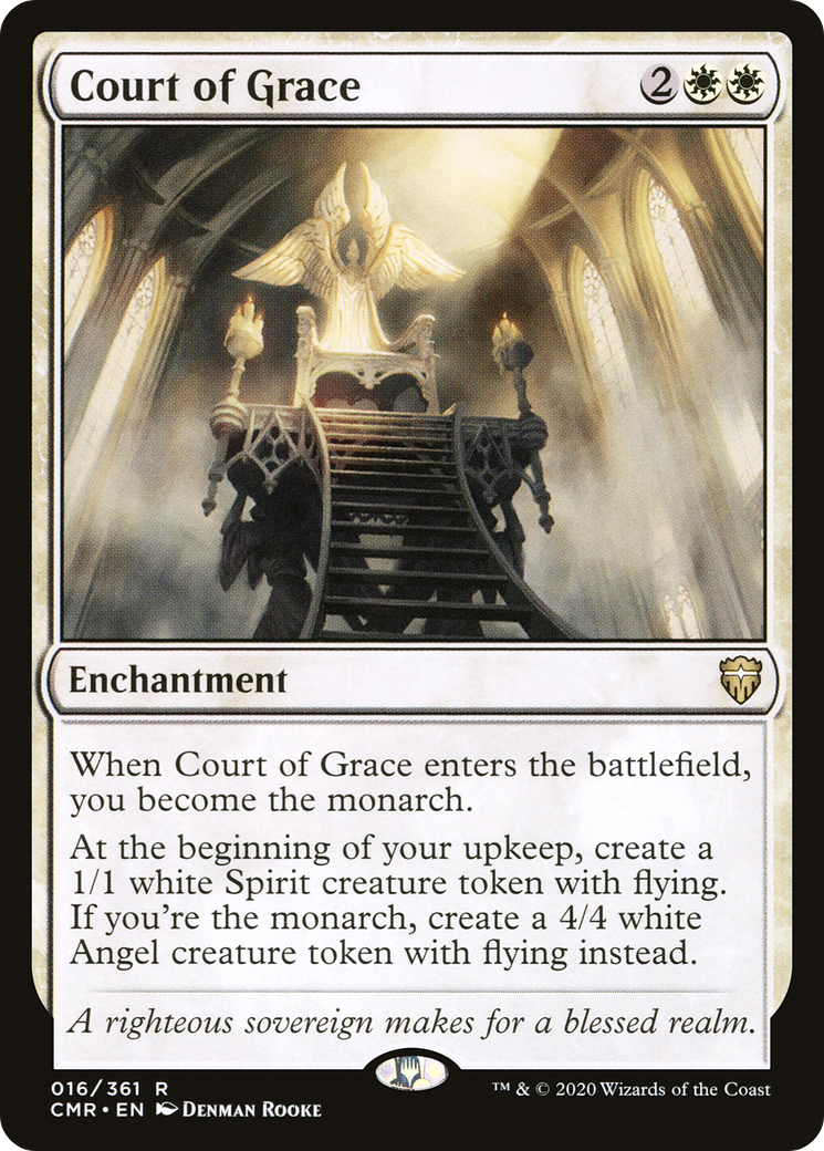 Image of Court of Grace (CMR-016) - Commander Legends Foil