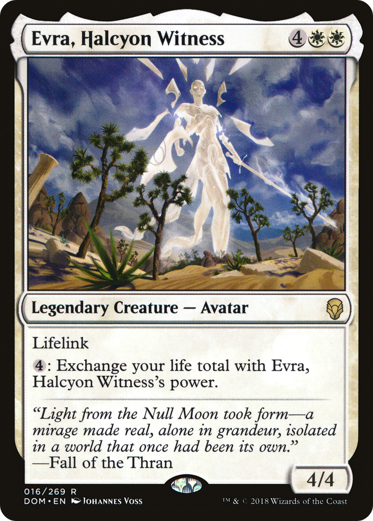 Image of Evra, Halcyon Witness (DOM-016) - Dominaria