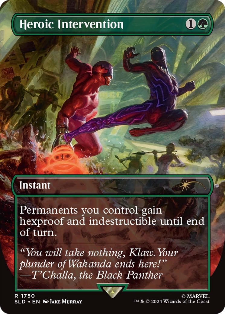 Image of Heroic Intervention (SLD-1750) - Secret Lair Drop (Borderless)