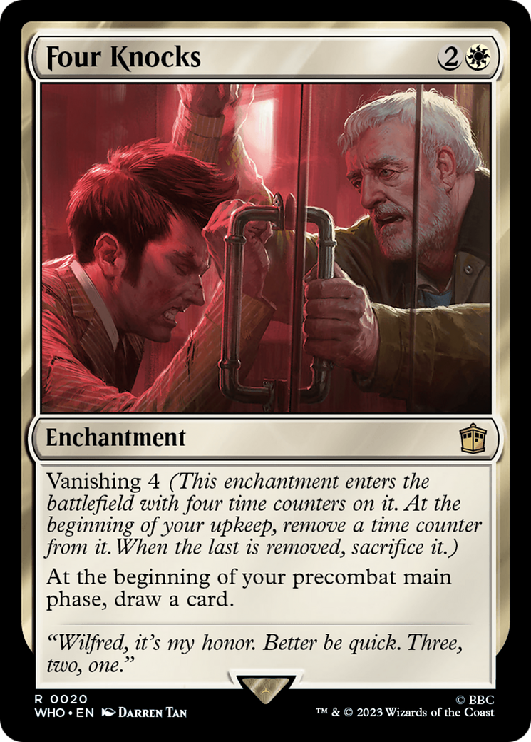 Image of Four Knocks (WHO-020) - Doctor Who