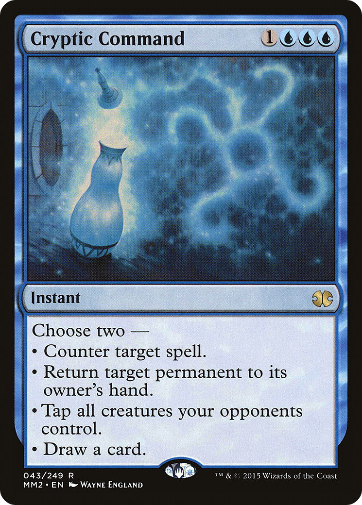 Image of Cryptic Command (MM2-043) - Modern Masters 2015