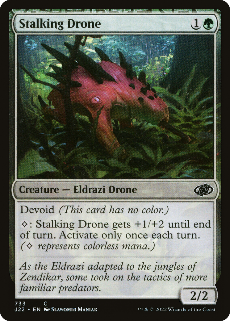 Image of Stalking Drone (J22-733) - Jumpstart 2022: (devoid)
