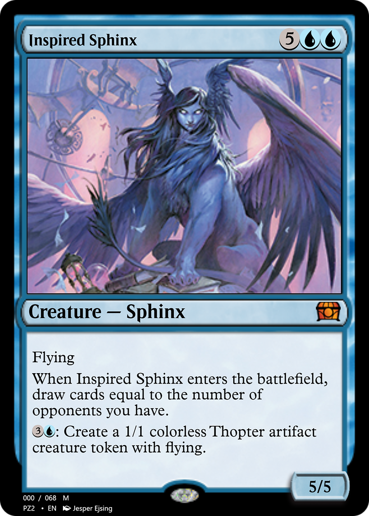 Image of Inspired Sphinx (PZ2-70779) - Treasure Chest Foil