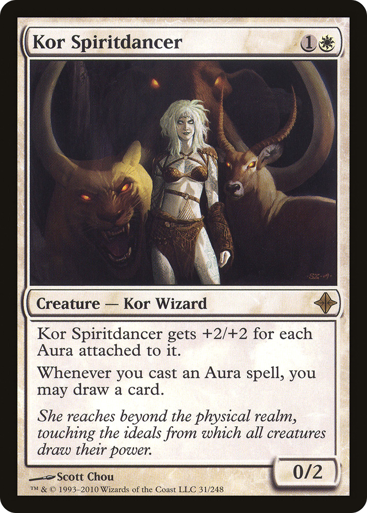 Image of Kor Spiritdancer (ROE-031) - Rise of the Eldrazi Foil