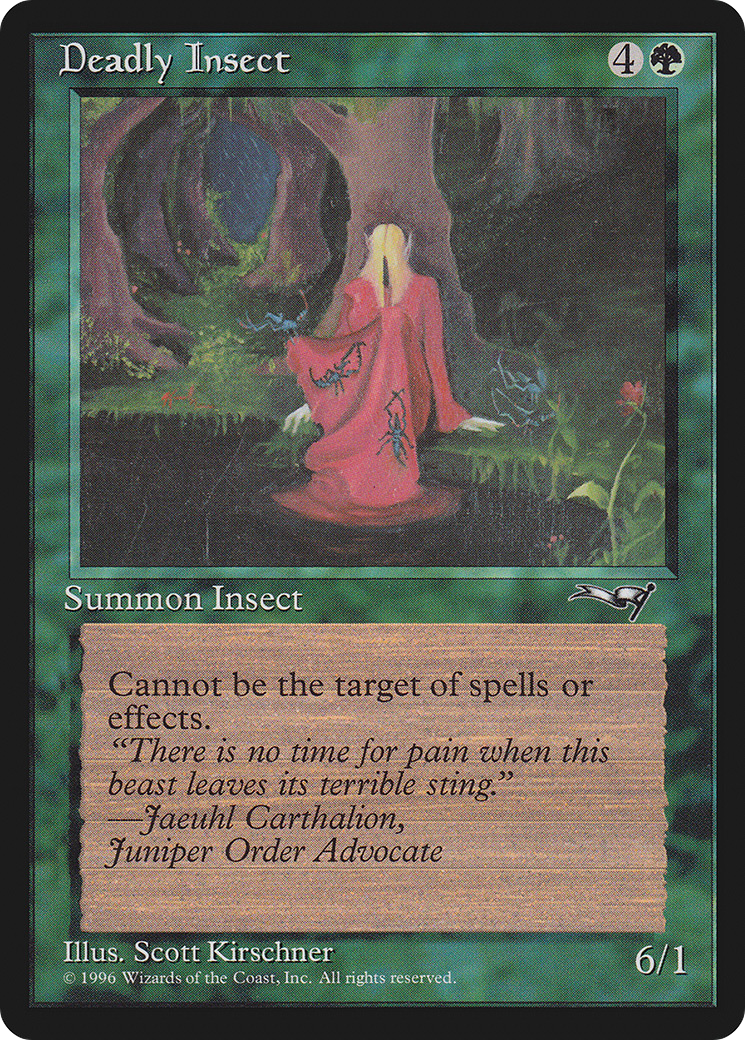 Image of Deadly Insect (Red Robe) (ALL-065) - Alliances