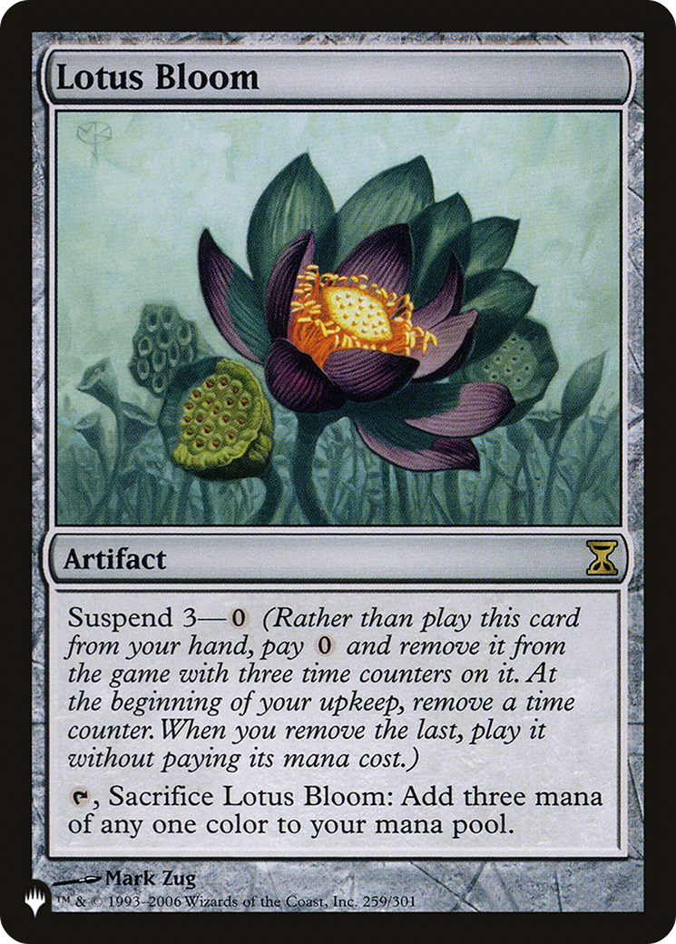 Image of Lotus Bloom (LIST-259/301) - The List