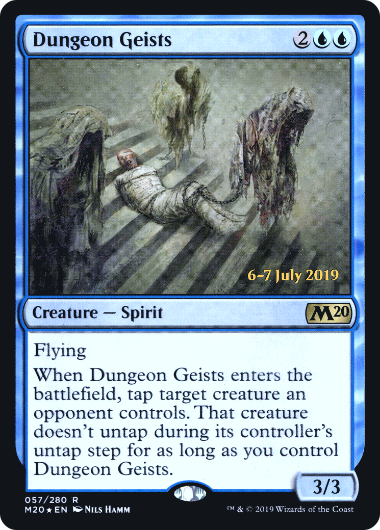 Image of Dungeon Geists (PRE-057) - Core Set 2020 Promos Foil