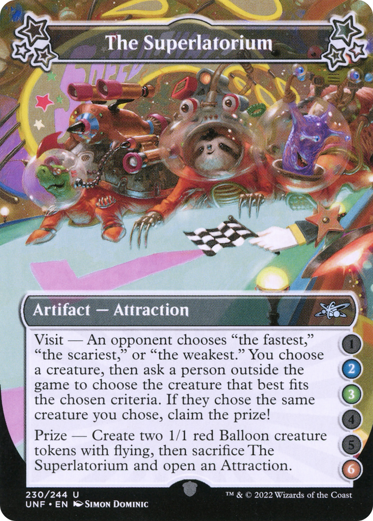 Image of The Superlatorium (2-3-6) (UNF-230) - Unfinity