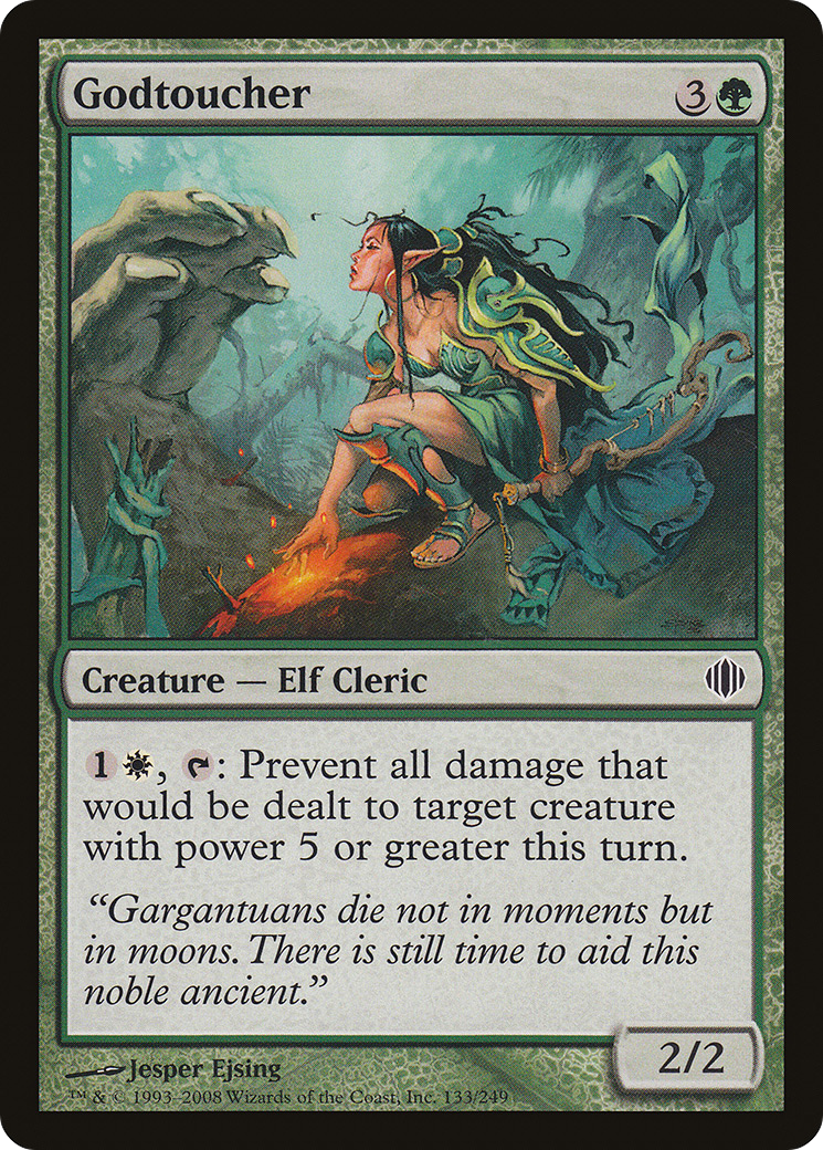 Image of Godtoucher (ALA-133) - Shards of Alara Foil