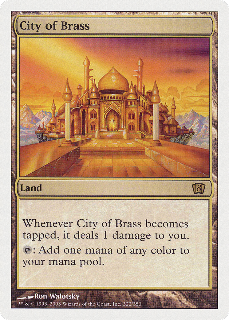 Image of City of Brass (8ED-322) - 8th Edition