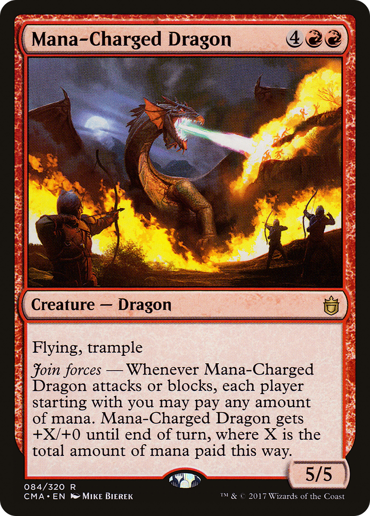 Image of Mana-Charged Dragon (CMA-084) - Commander Anthology
