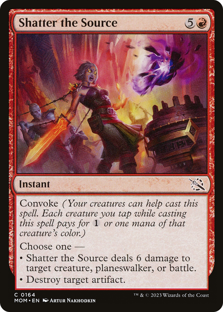 Image of Shatter the Source (MOM-164) - March of the Machine