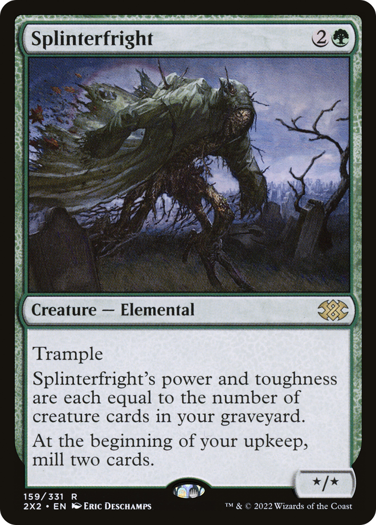 Image of Splinterfright (2X2-159) - Double Masters 2022 Foil
