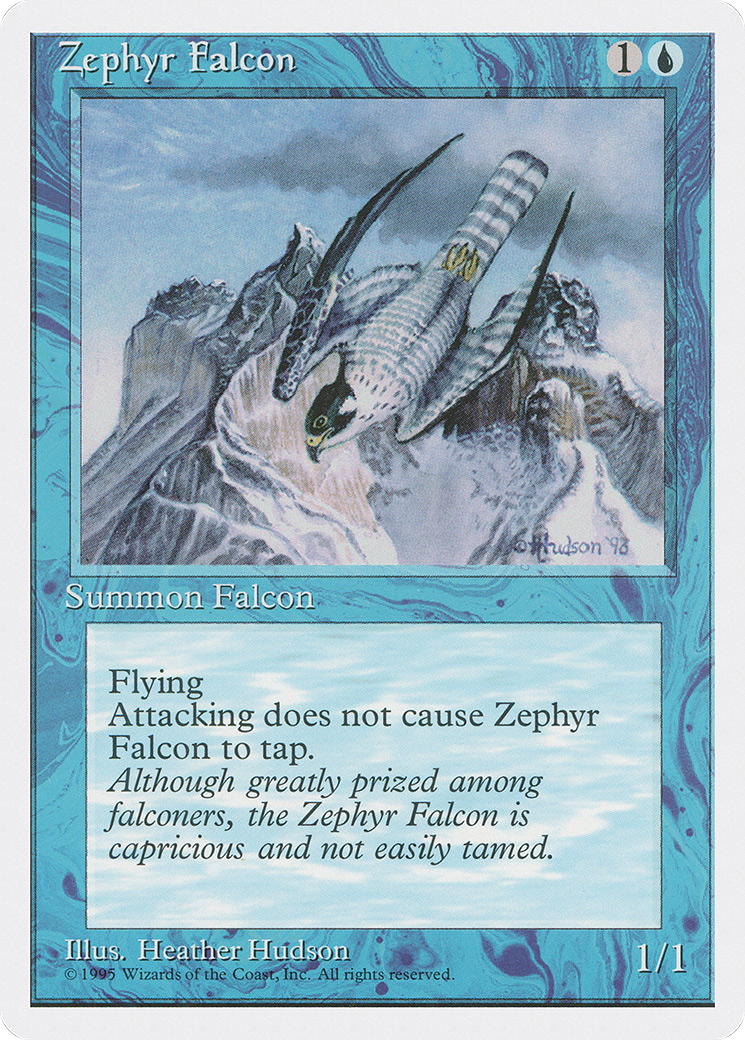 Image of Zephyr Falcon (4ED-) - Fourth Edition