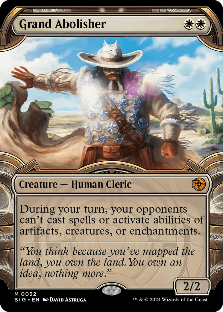 Image of Grand Abolisher (Showcase) (BIG-032) - The Big Score: (Showcase) Foil