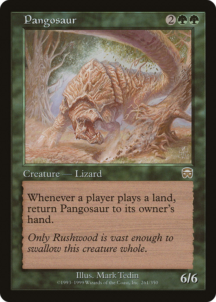 Image of Pangosaur (MMQ-261) - Mercadian Masques