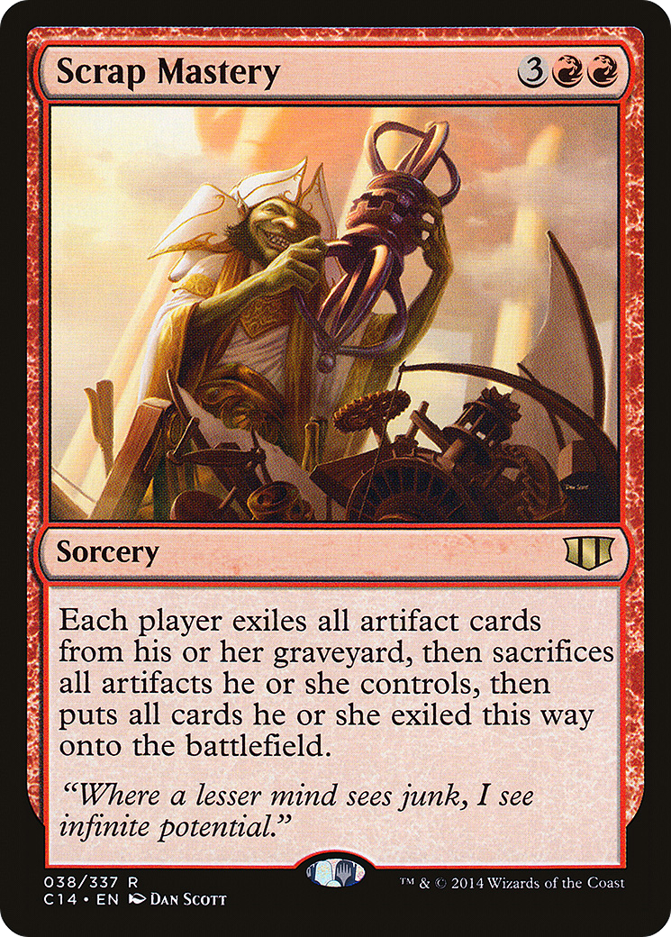 Image of Scrap Mastery (C14-038) - Commander 2014
