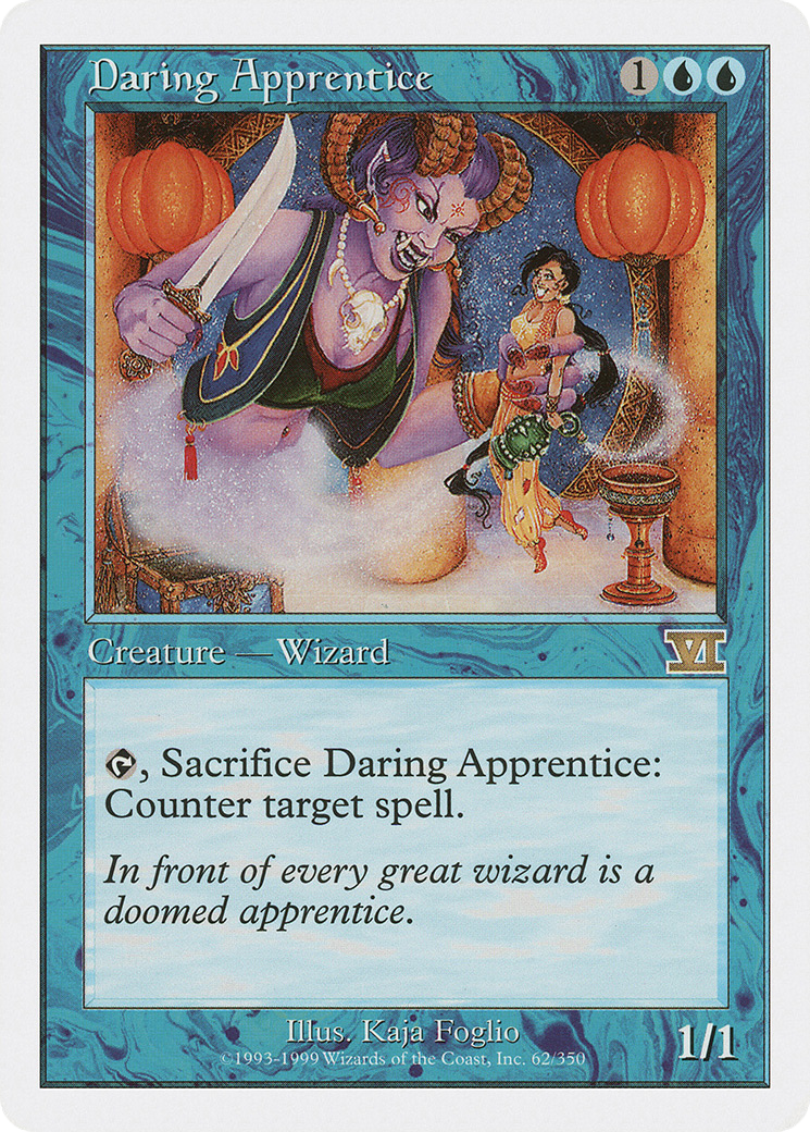Image of Daring Apprentice (6ED-062) - Classic Sixth Edition