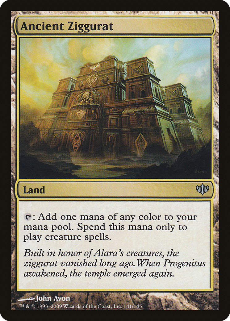 Image of Ancient Ziggurat (CON-141) - Conflux Foil