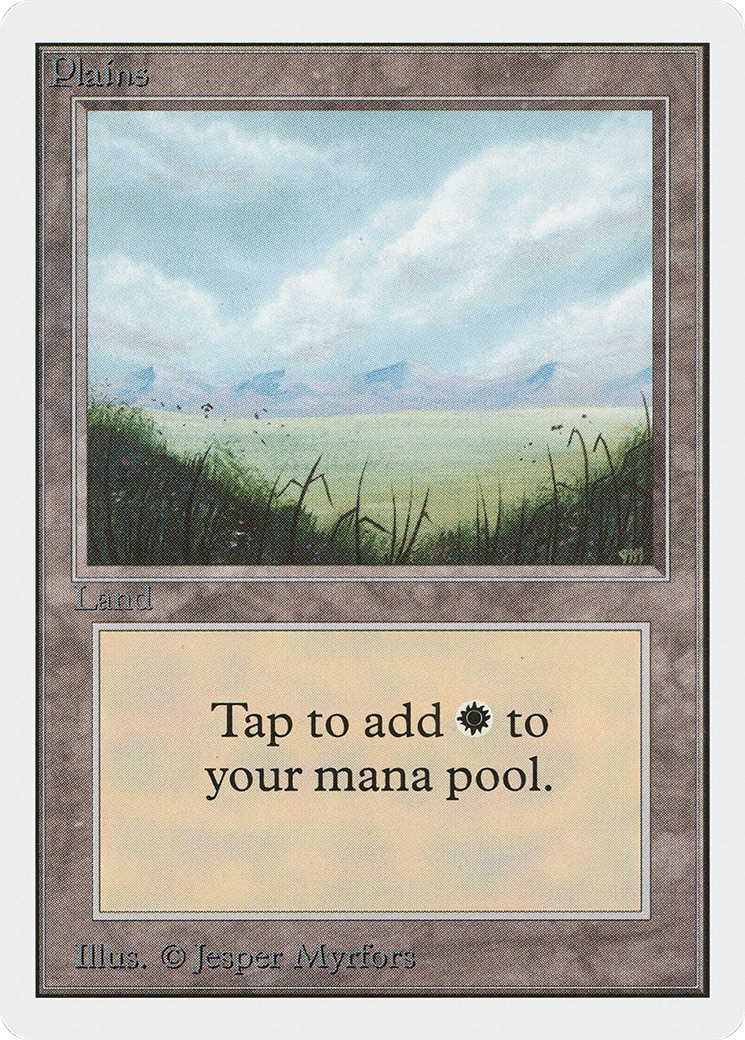 Image of Plains (A) (2ED-) - Unlimited Edition
