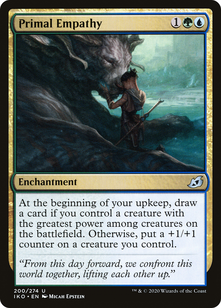 Image of Primal Empathy (IKO-200) - Ikoria: Lair of Behemoths