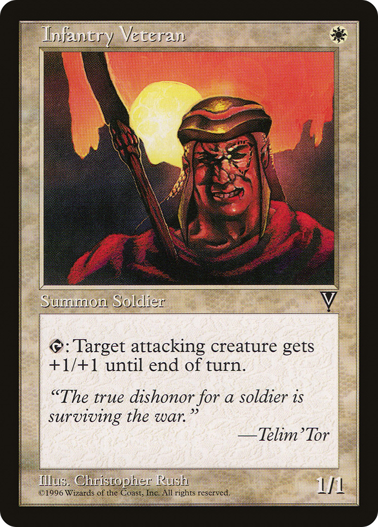 Image of Infantry Veteran (VIS-) - Visions