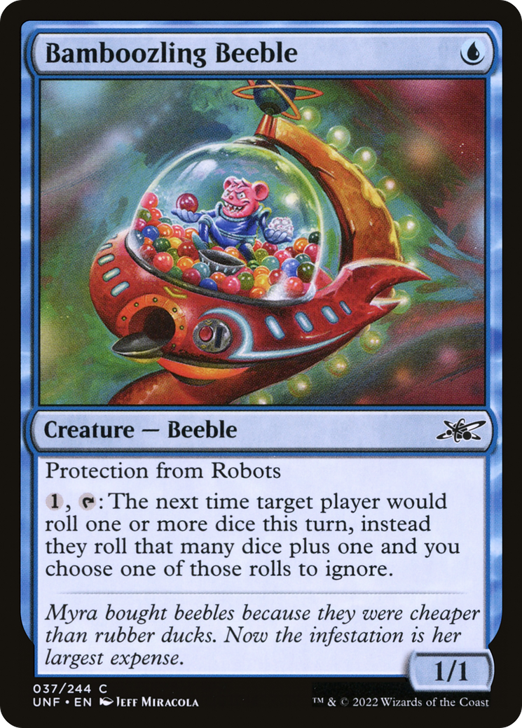 Image of Bamboozling Beeble (UNF-037) - Unfinity Foil