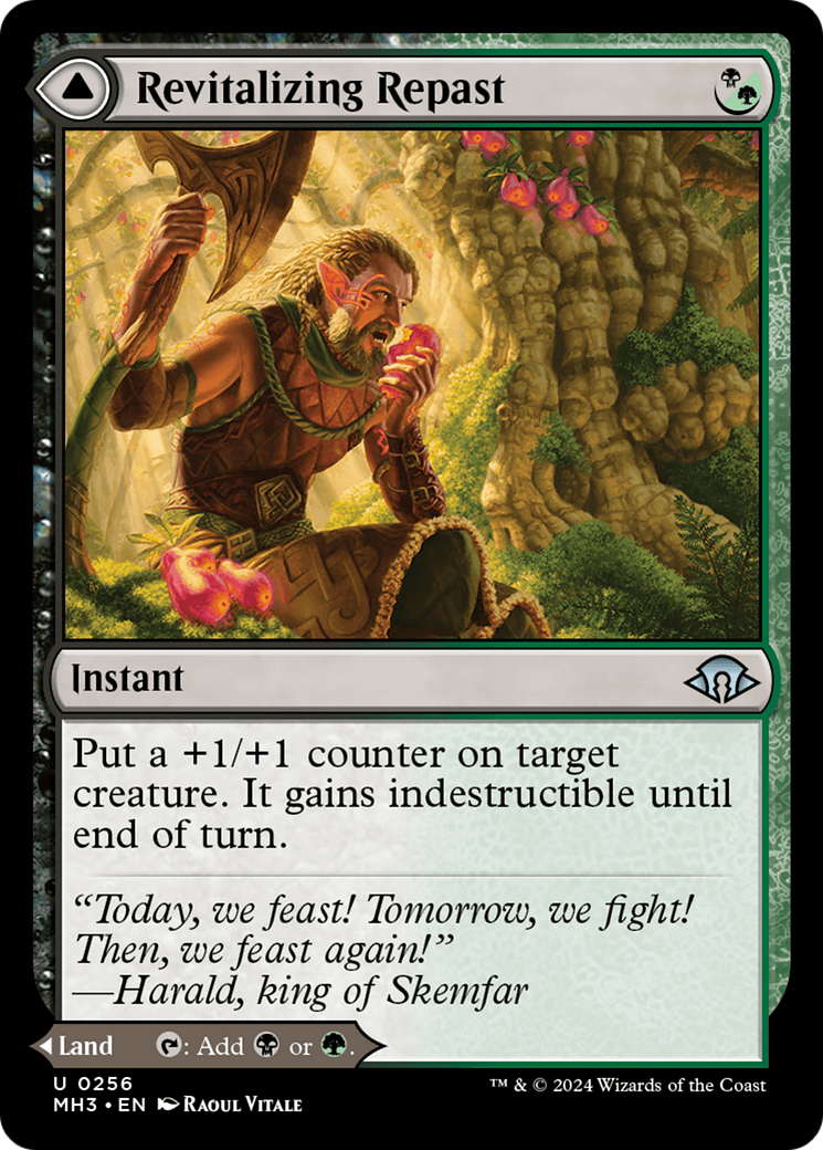 Image of Revitalizing Repast (MH3-256) - Modern Horizons 3 Foil