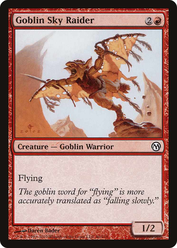 Image of Goblin Sky Raider (DPA-046) - Duels of the Planeswalkers