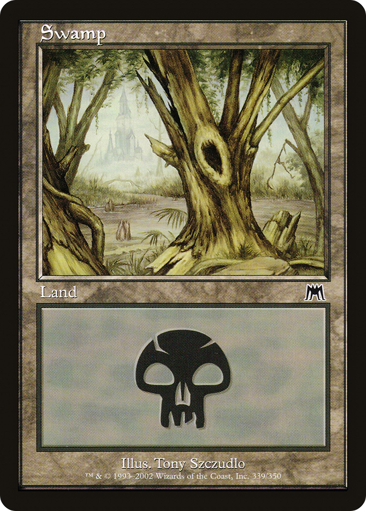 Image of Swamp (339) (ONS-339) - Onslaught Foil
