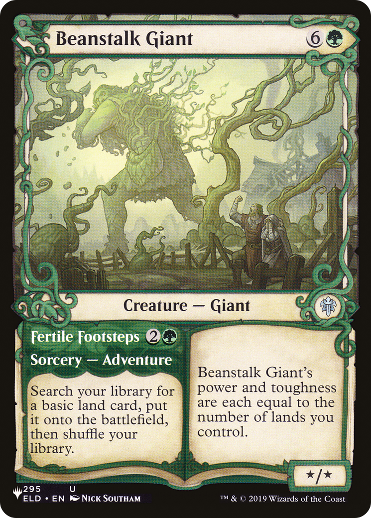 Image of Beanstalk Giant (Showcase) (LIST-295/269) - The List: (Showcase)