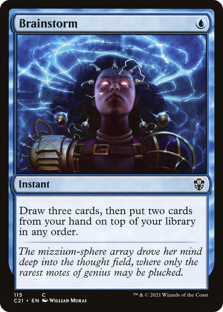 Image of Brainstorm (C21-115) - Commander 2021