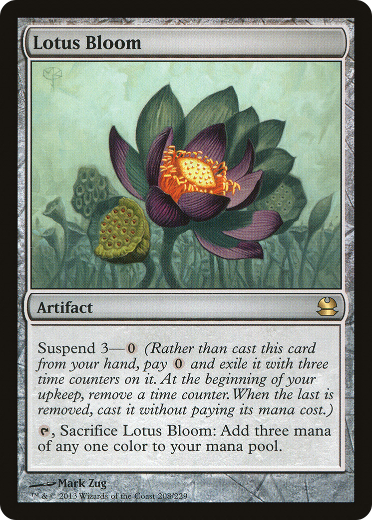 Image of Lotus Bloom (MMA-208) - Modern Masters Foil