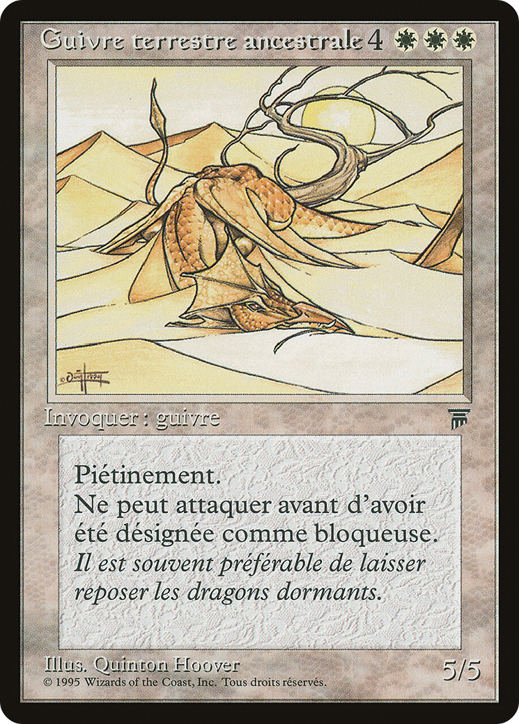 Image of Elder Land Wurm (French) - 