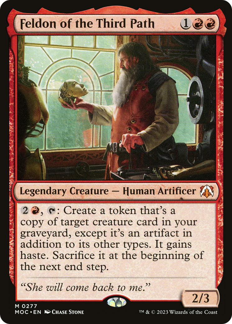 Image of Feldon of the Third Path (MOC-277) - March of the Machine Commander