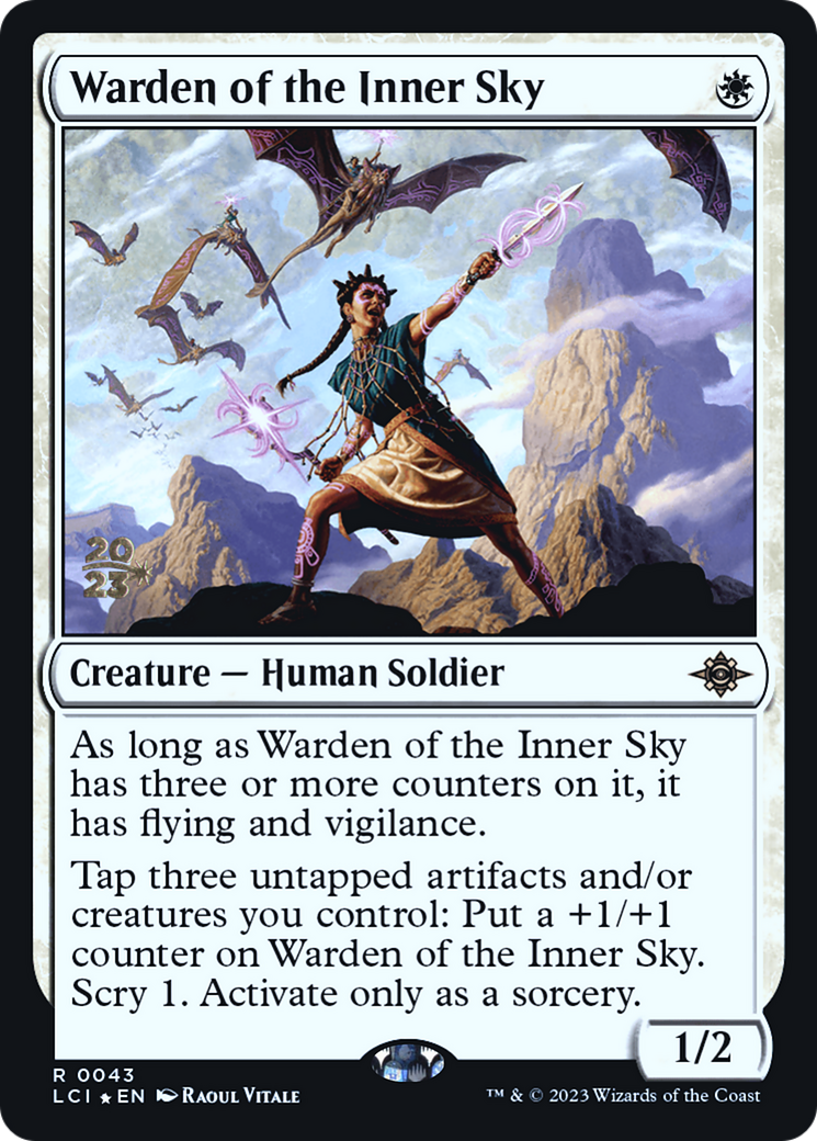 Image of Warden of the Inner Sky (PRE-043) - The Lost Caverns of Ixalan Promos Foil