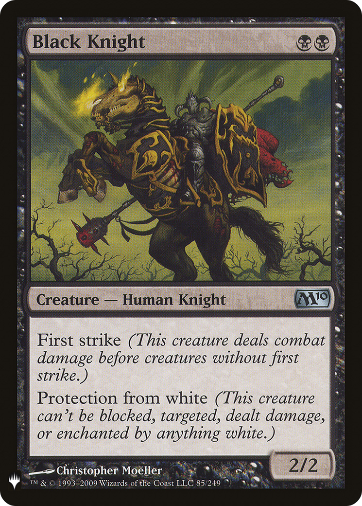 Image of Black Knight (LIST-085) - The List