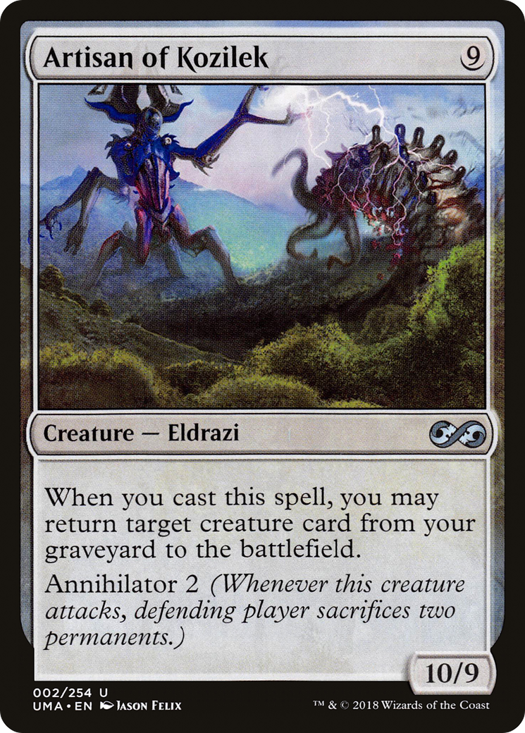 Image of Artisan of Kozilek (UMA-002) - Ultimate Masters Foil