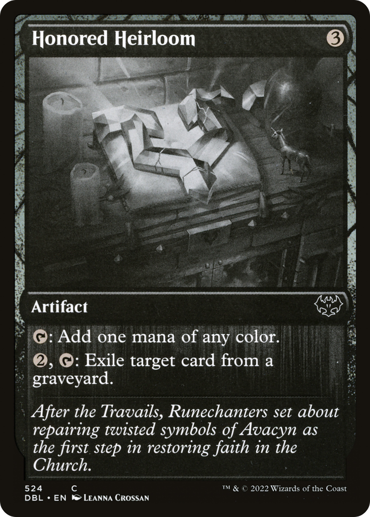 Image of Honored Heirloom (DBL-524) - Innistrad: Double Feature Foil