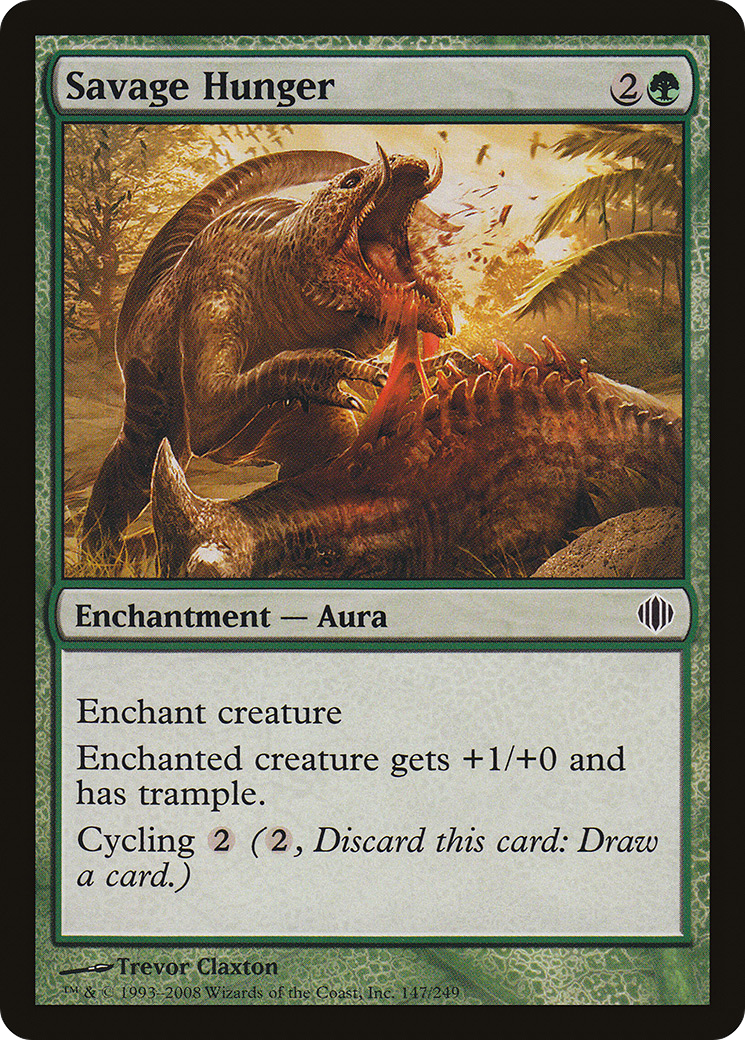 Image of Savage Hunger (ALA-147) - Shards of Alara