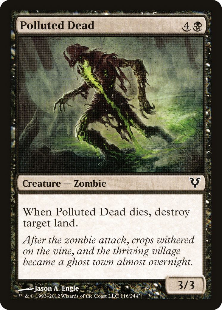 Image of Polluted Dead (AVR-116) - Avacyn Restored