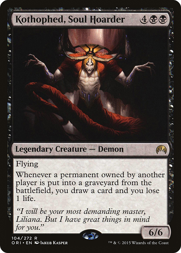 Image of Kothophed, Soul Hoarder (ORI-104) - Magic Origins