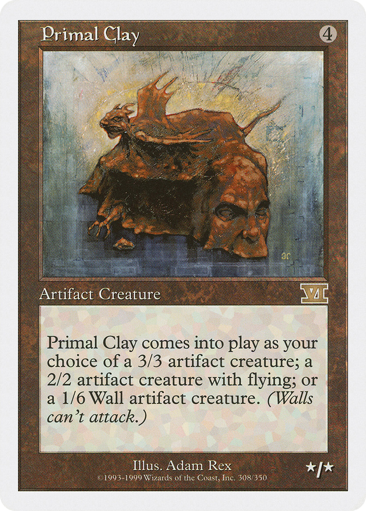 Image of Primal Clay (6ED-308) - Classic Sixth Edition