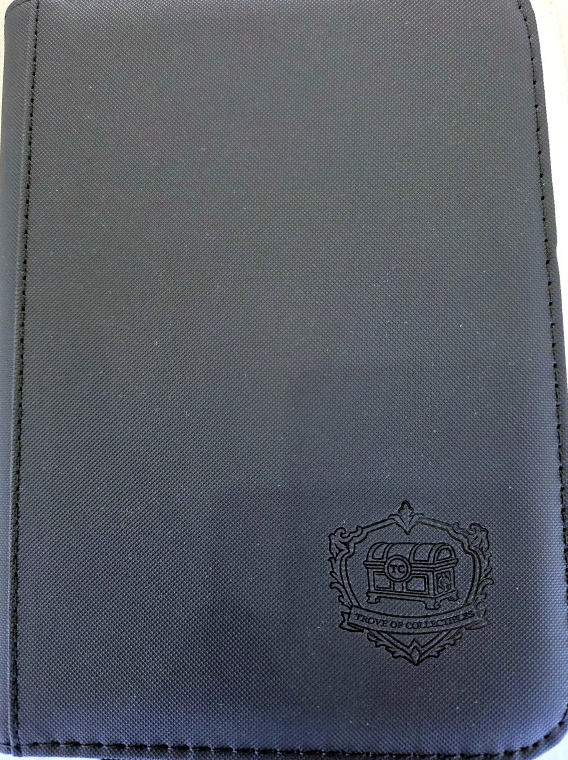 Image of TroveOfCollectibles 4 Pocket Binder Black