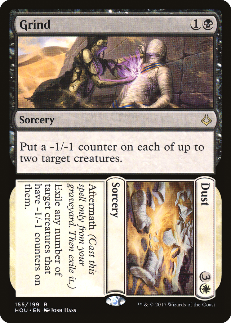 Image of Grind // Dust (HOU-155) - Hour of Devastation Foil