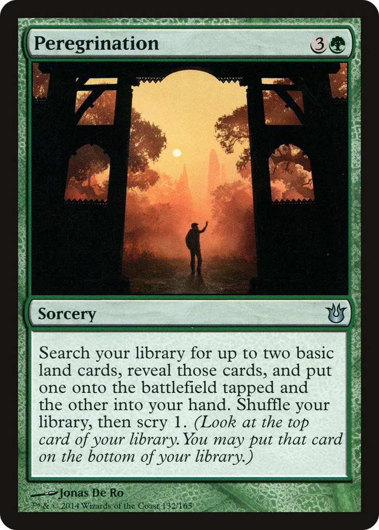 Image of Peregrination (BNG-132) - Born of the Gods Foil