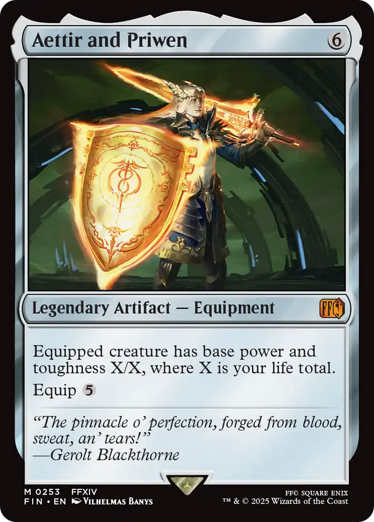 Image of Aettir and Priwen (FIN-253) - FINAL FANTASY Foil