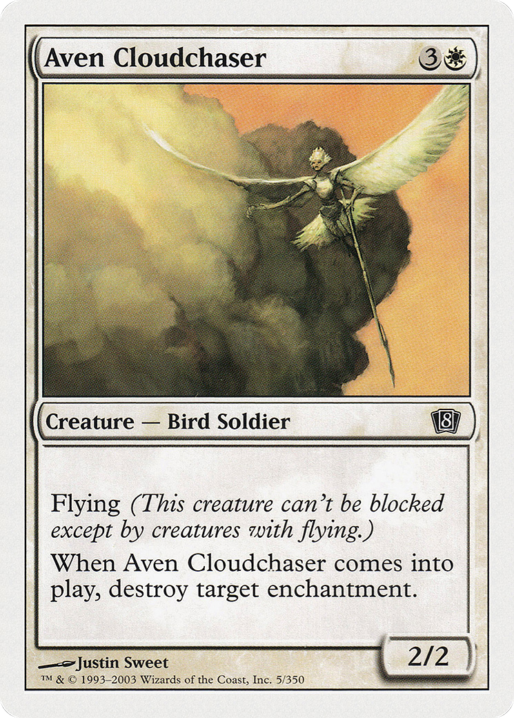 Image of Aven Cloudchaser (8ED-005) - 8th Edition Foil